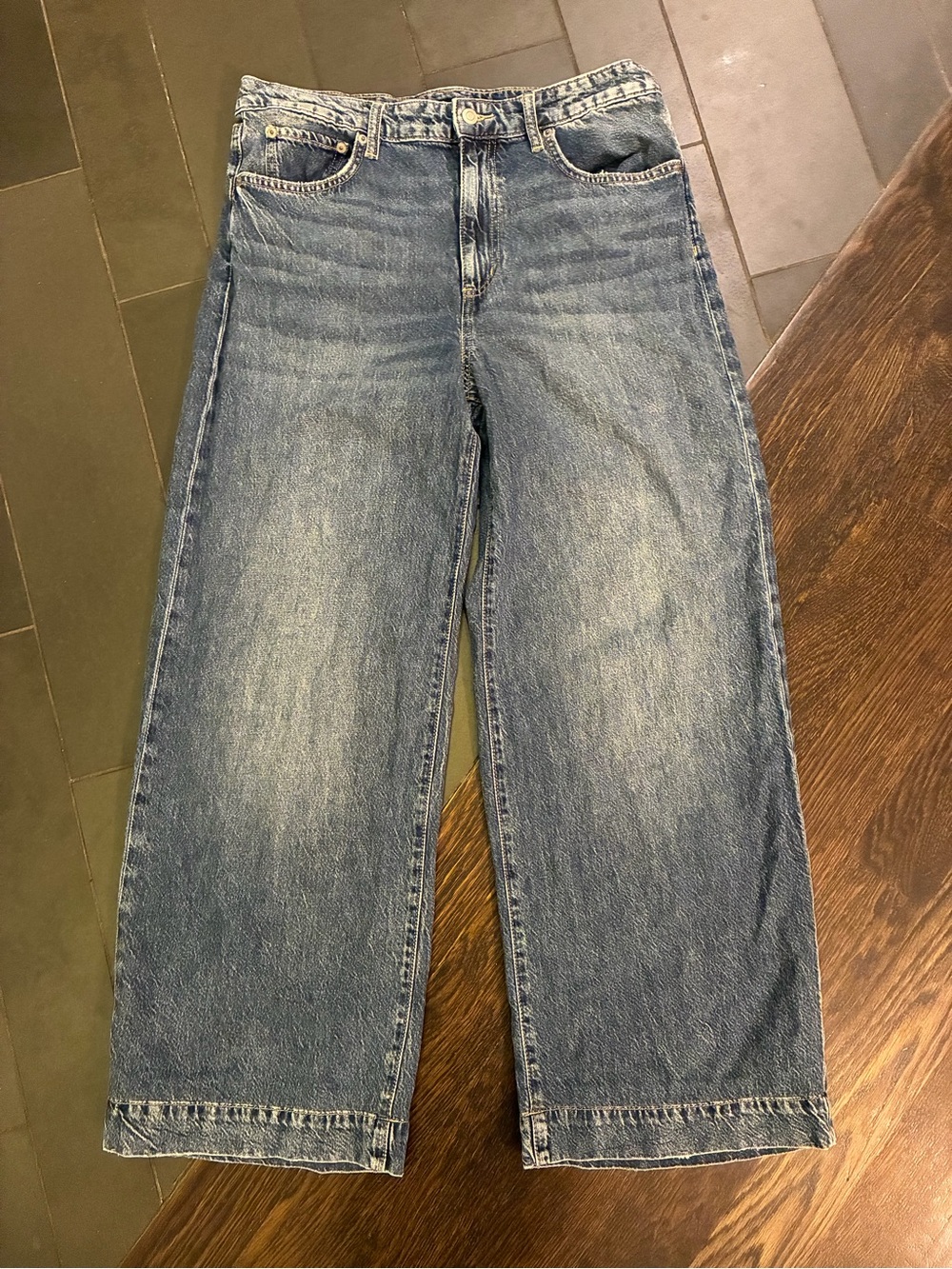 LAUREN by Ralph Lauren wide leg Jean size 12